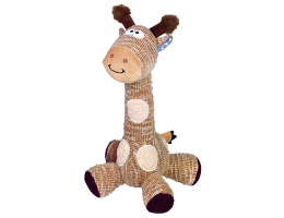 Nobby toy for dog giraffe Plush 33 cm brown