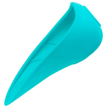 Waudog Silicone Поилка-насадка на бутылку 16,5х9 см голубая