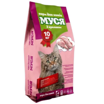 Муся Сухий корм для котів Кролик 10 кг
