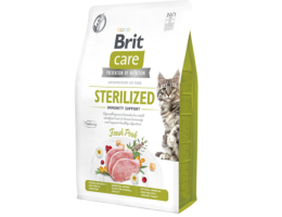 Brit Care Sterilized Сухий корм для котів Свинина 2 кг