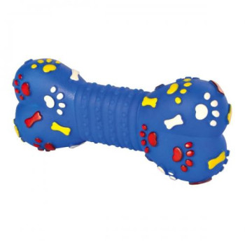 Trixie toy for dog bone with squeaks vinyl 15 cm