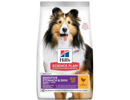 Hill’s SP Сухий корм для собак Sensitive Stomach&Skin Adult Medium Курка 2,5 кг