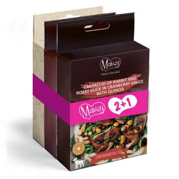 Mavsy Ласощі для собак №14 Freeze dried+ Refined jerky 2+1
