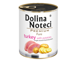 Dolina Noteci Premium Pure Консерва для собак з індичкою та картоплею 800 г