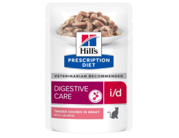 Hill’s PD Влажный корм для котов Feline I/D Digestive Care Лосось 85 г