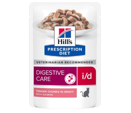Hill’s PD Вологий корм для котів Feline I/D Digestive Care Лосось 85 г