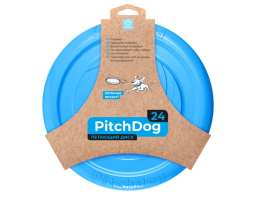 PitchDog Ігрова тарілка для апорту 24 см голуба