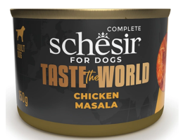 Schesir Taste the World Консерва для собак Курка масала 150 г