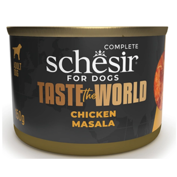 Schesir Taste the World Консерва для собак Курица масала 150 г