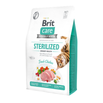 Brit Care Sterilized Urinary Health Сухий корм для котів 2 кг