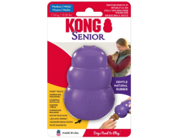 Kong Senior toy for Dogs for treats m purple