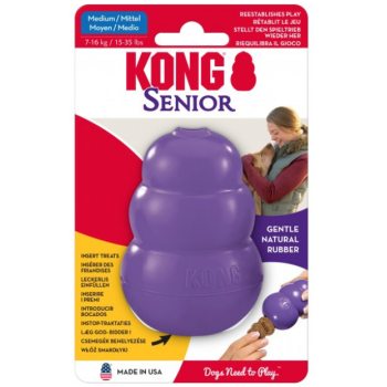 Kong Senior toy for Dogs for treats m purple