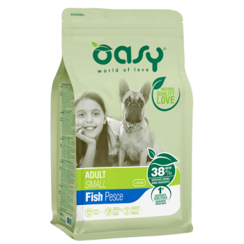 Oasy Сухий корм для собак Lifestage Small Breed Риба 1 кг