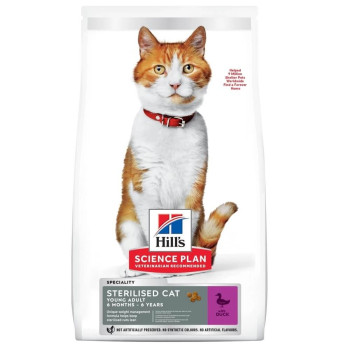 Hill’s SP Сухий корм для котів Adult Sterilised Cat Качка 300 г