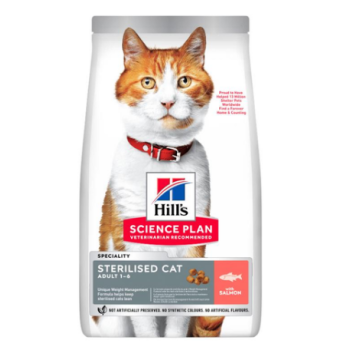 Hill's SP Сухий корм для котів Adult Sterilised Лосось 1,5 кг