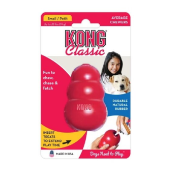 Kong Classic toy for dogs for delicacies s 7.6 cm red