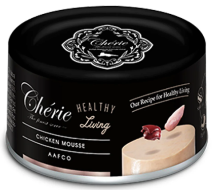Cherie Healthy Living Консерва для котов мусс Курица 80 г