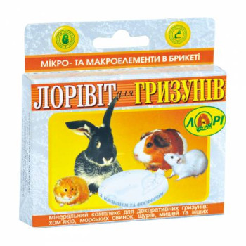 ЛориВИТ Мел для грызунов 40 г