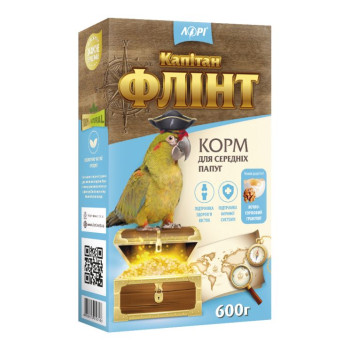 Лори Флинт Корм для средних попугаев 600 г