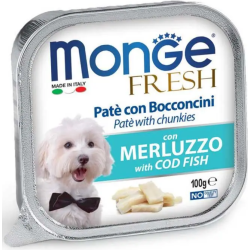 Monge Влажный корм для собак Fresh Треска 100 г