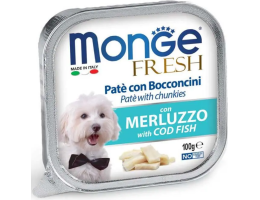 Monge Влажный корм для собак Fresh Треска 100 г