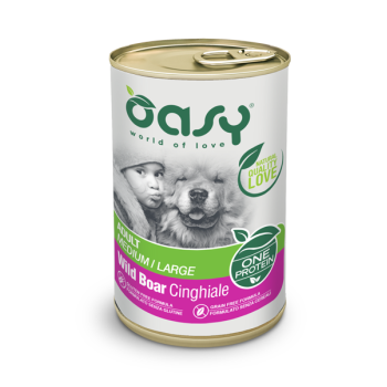 Oasy Консерва для собак Oap Medium/Large Breed Дикий кабан 400 г