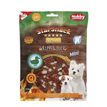 Nobby StarSnack Лакомства для собак BBQ Mini Duck 113 г