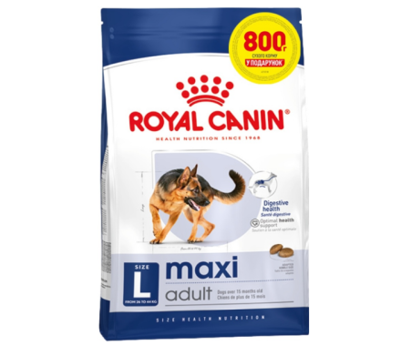 Royal Canin Сухой корм для щенков Maxi Puppy 3,2 кг + 800 г