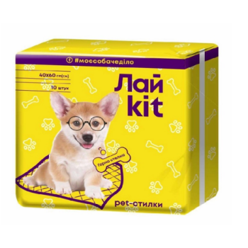 ЛайKit Пелюшки для собак 60х40 см 10 шт