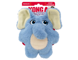 Kong Snuzzles Kiddos Elephant toy for Elephant\'s Dogs with Swarf