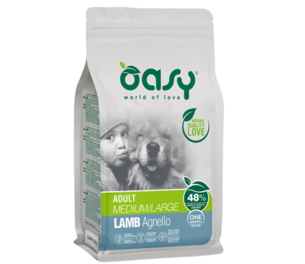Oasy Сухий корм для собак Oap Medium/Large Breed Ягня 2,5 кг