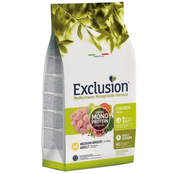 Exclusion Сухой корм для собак средних пород Курица 3 кг