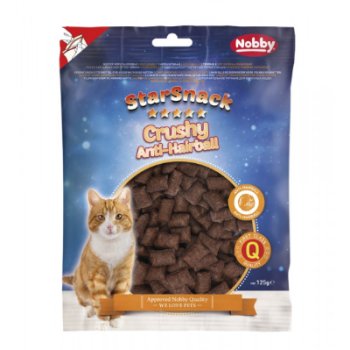 Nobby StarSnack Ласощі для котів Crushy Anti-Hairball з таурином 125 г