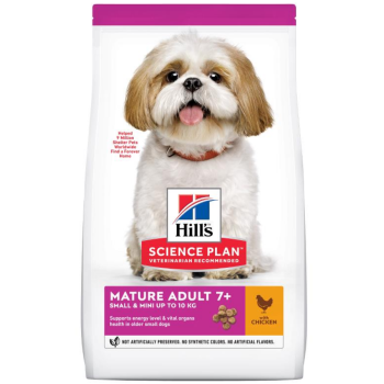 Hill’s SP Сухой корм для собак Mature Adult 7+ Small&Mini Курица 3 кг