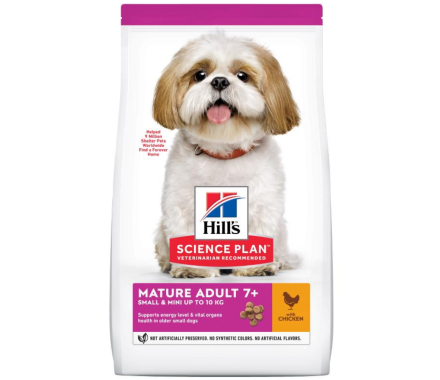 Hill’s SP Сухой корм для собак Mature Adult 7+ Small&Mini Курица 3 кг