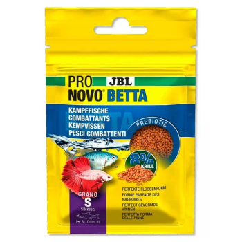 JBL Корм для рыб Pronovo Betta Гранулы S 20 мл