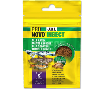 JBL Корм для рыб Pronovo Insect Stick S 20 мл