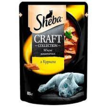 Sheba Влажный корм для котов Курица в соусе 85 г