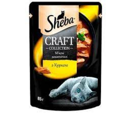 Sheba Влажный корм для котов Курица в соусе 85 г