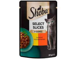 Sheba Влажный корм для котов Курица и говядина в соусе 85 г