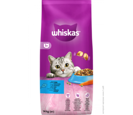 Whiskas Сухой корм для котов Тунец 14 кг