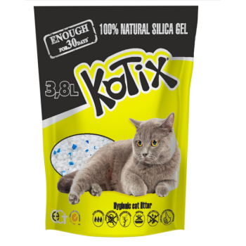 Kotix Наполнитель силикагелевый 3,8 л