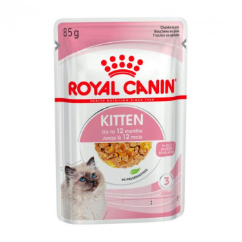 Royal Canin Влажный корм для котят Kitten Jelly 85 г