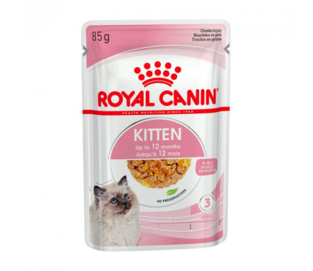 Royal Canin Влажный корм для котят Kitten Jelly 85 г