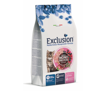 Exclusion Сухий корм для кошенят Курка 1,5 кг