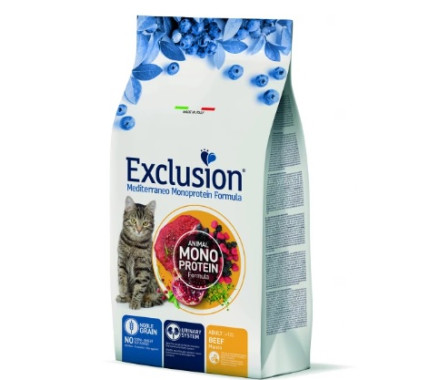 Exclusion Сухий корм для котів Яловичина 12 кг