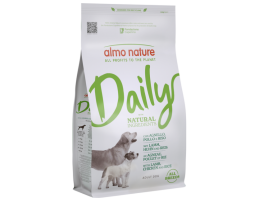 Almo Nature Daily Сухий корм для собак Ягня, курка і рис 1,2 кг