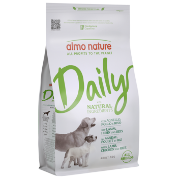 Almo Nature Daily Сухий корм для собак Ягненок, курица и рис 1,2 кг
