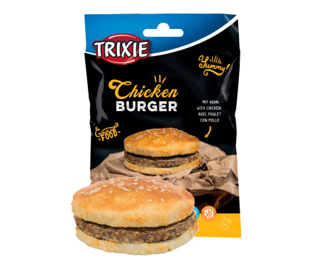 Trixie Ласощі для собак Chicken Burger курка 9 см 140 г