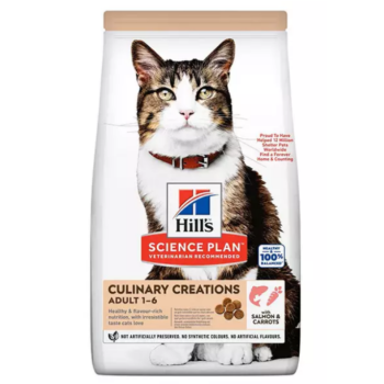 Hill’s SP Сухий корм для котів Adult Culinary Creations Лосось та морква 1,5 кг
